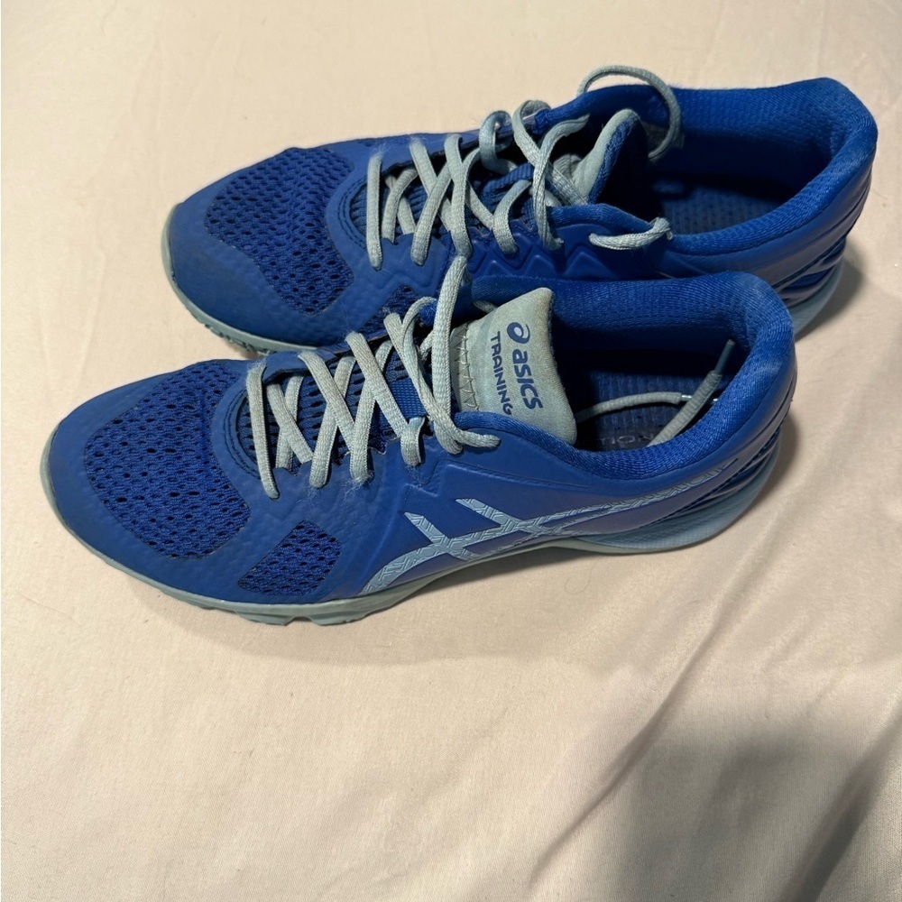 ASICS Blue Training Shoes - Picture 2 of 4